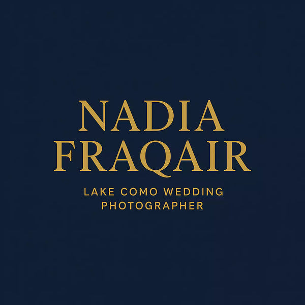 Lake Como Wedding Photographer Nadia Fraqair Logo